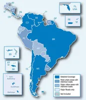CN South America for Garmin Devices-On DVD